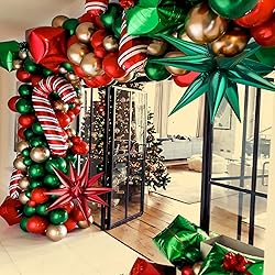 Moukiween 12 Point Star Balloons- 50 Pcs Explosion