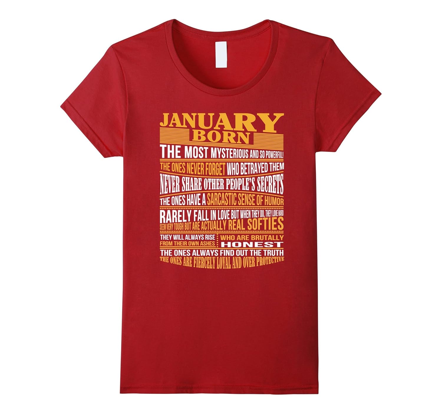 selling January Born Facts ShirtsTovacu
