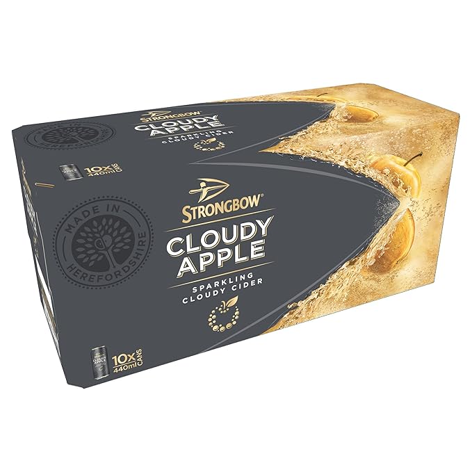 Strongbow Cloudy Apple Cider 10x440ml