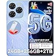 Blackview Shark 9 5G Phones Unlocked, Octa-Core 24GB+256GB/SD 2TB Smart Phone, Android 14 Smartphone, 50MP Camera Android Cell Phones, 6.67" FHD+, 530181 Score, 5000mAh+Fast Charge,Smart AI, NFC