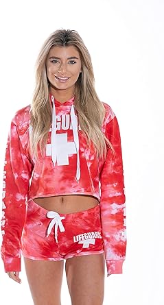 tie dye lifeguard hoodie