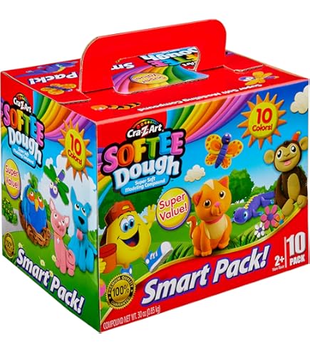 Amazon.com: Cra-Z-Art Giant Color Craze 20 Dough Pack : Toys