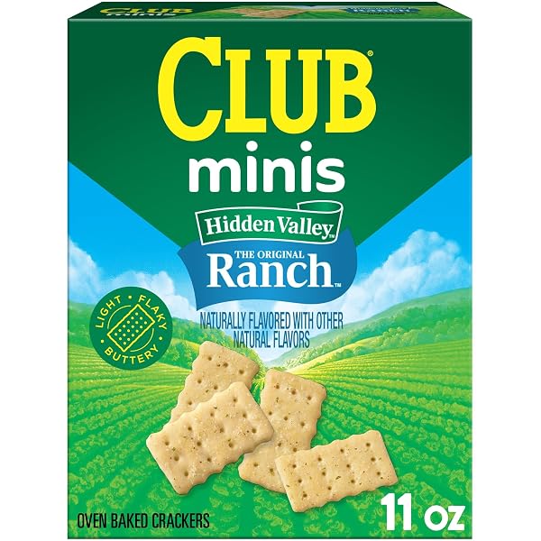 CLUB MINIS CRACKERS, LUNCH SNACKS, SNACK CRACKERS, HIDDEN...