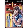 Super7 Bon Scott - 3.75" Bon Scott Action Figure with Accessory Classic Rock Collectibles and Retro Toys