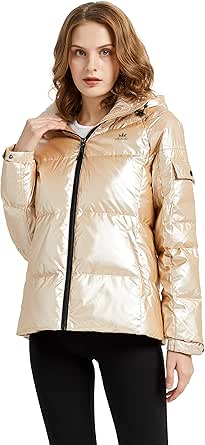 Download Amazon.com: Orolay Women's Winter Down Coat Metallic ...