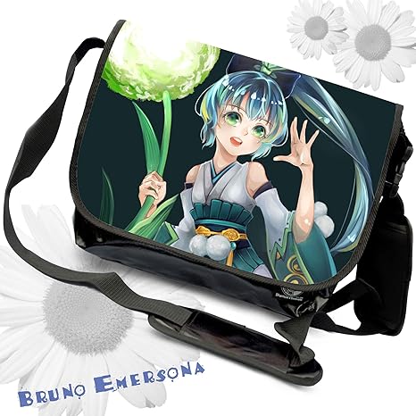 Amazon Be 陰陽師 蛍草 ショルダーバッグ かばん 鞄 34cm X 29cm X 11cm バッグ アニメ 萌えグッズ 通販
