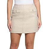 Guess Womens Eco Daphnee Mini Flap Skirt