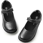 festooning Girls Mary Jane Shoes School Uniform Flats Cute Dress Shoes for Girls Wedding Back to School
