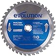Evolution Power Tools 185BLADEST Steel Cutting Saw Blade, 7-1/4-Inch x 40-Tooth