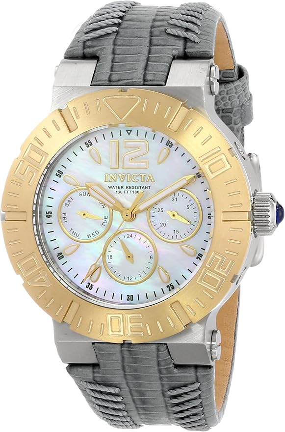 Invicta 14740 - Reloj de Cuarzo para Mujer, Correa de Cuero ...