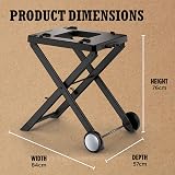 Ninja Woodfire Folding Grill Stand Official Accessory Black Grey OG700 OG701 view 2