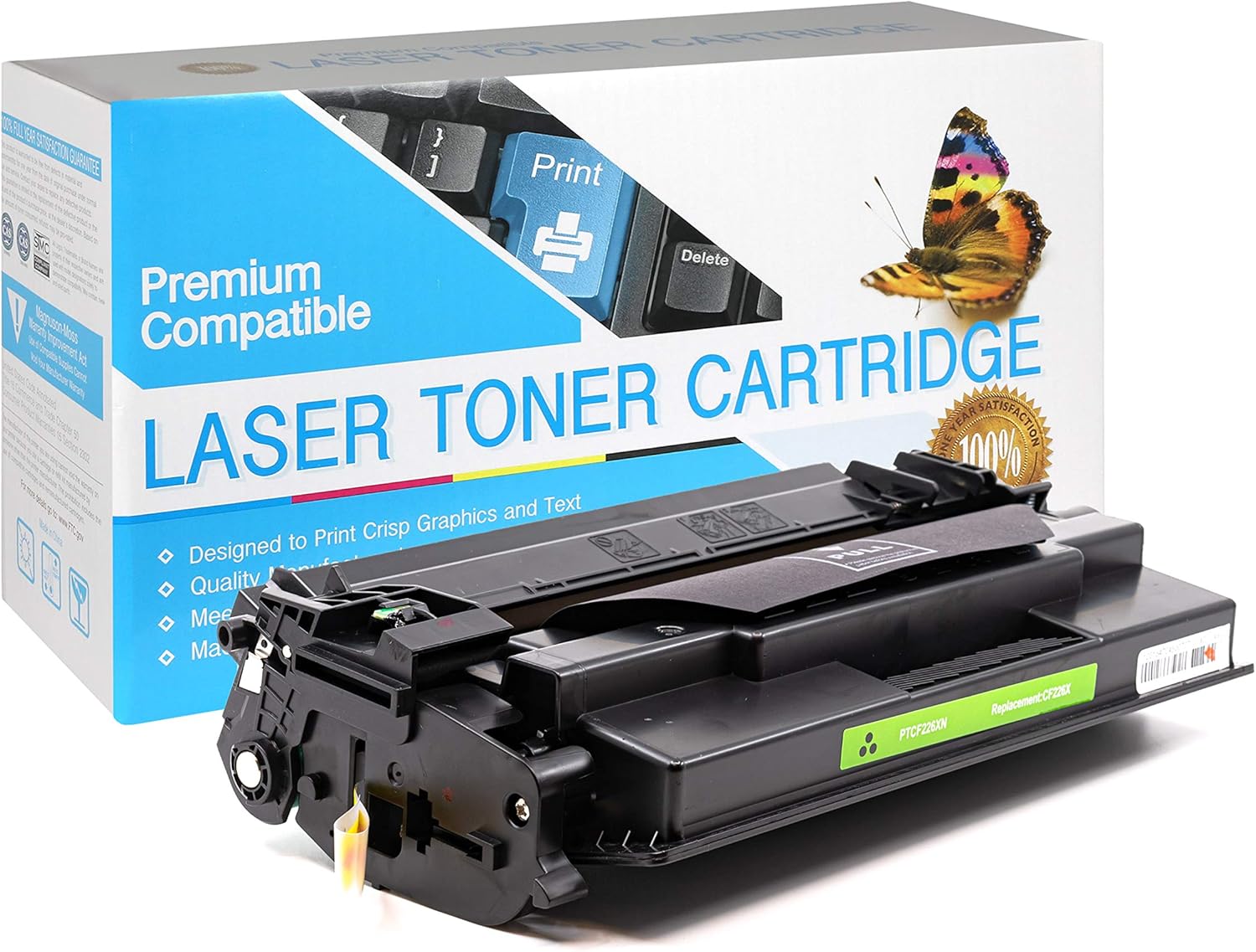 SuppliesOutlet Compatible Toner Cartridge Replacement for HP 26X / CF226X (High Yield Black,1 Pack)