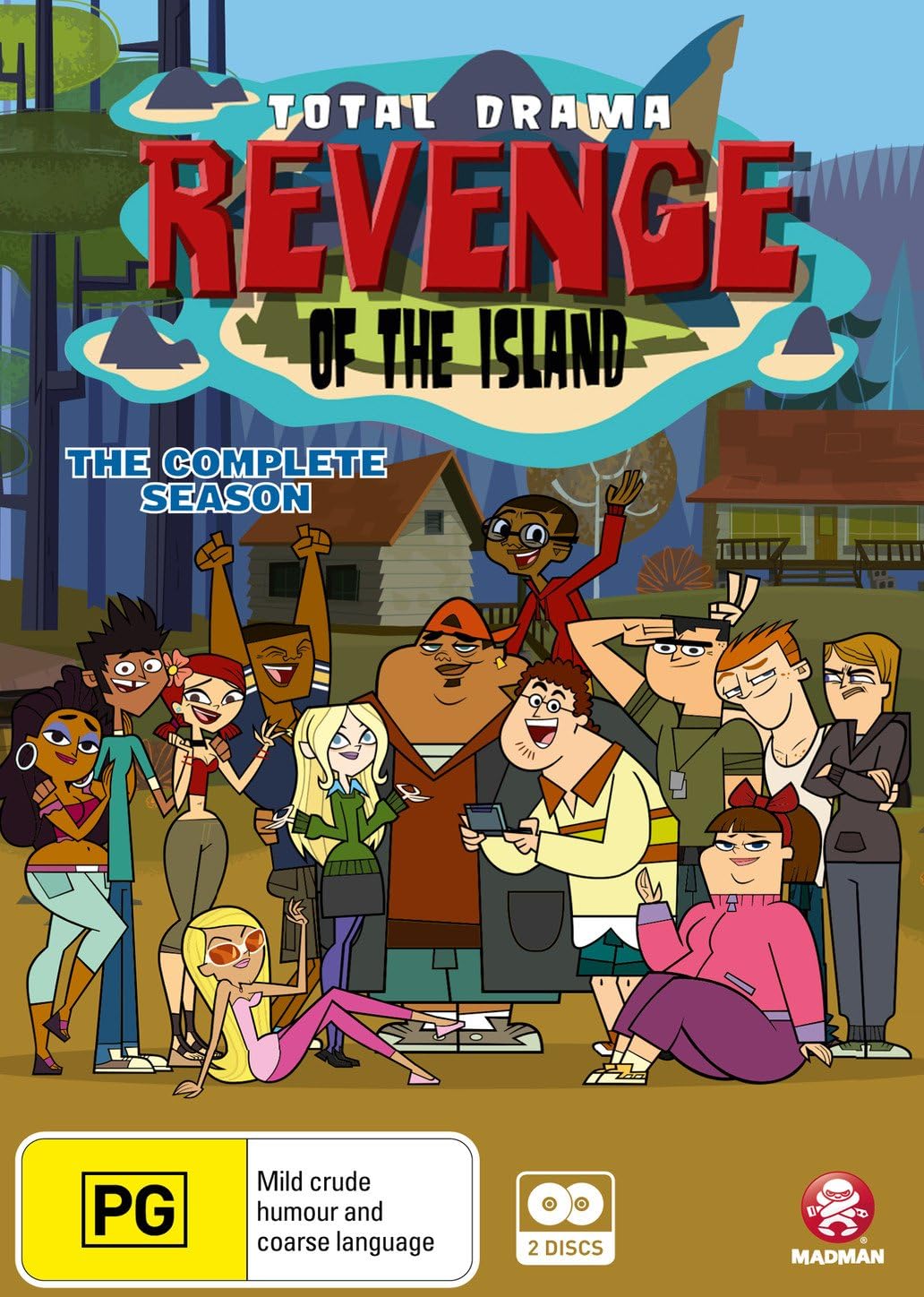 Total Drama Revenge of the Island The Complete Season | NON-USA Format | PAL | Region 4 Import - Australia
