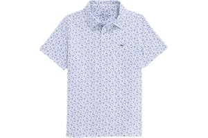 Vineyard Vines Boys Boys' Printed Sankaty Performance Polo