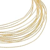 BENECREAT 16.4ft 20 Gauge 14K Real Gold Plated
