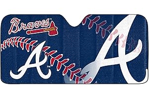 FANMATS MLB Unisex-Adult Windshield Sun Auto Shade 59" x 29.5"