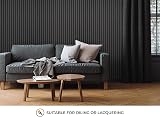 Fuse Acoustic Charcoal Oak Wooden Wall Panel 2400x600 mm MDF Slats 35x12mm view 6