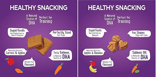 WELLNESS PUPPY BITES NATURAL GRAIN FREE PUPPY TRAINING TREATS, VARIETY