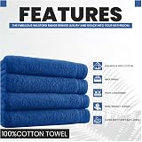 GC GAVENO CAVAILIA Large Towels Bath Sheet 4 Pack Egyptian Cotton 75x135 cm view 2