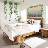 CQURE Ivy Garland 12 Pack Silk Ivy Vine Foliage 84ft Wedding Garden Decor view 7