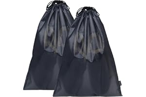 Gloppie Shoe Bags for Travel Shoe Bag Travel Shoe Bags for Packing Shoe Storage Bag Packing Essentials for Travel Storage Bags for Luggage Sneaker Bag (2 Pack)