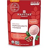 Navitas Organics Pomegranate Powder, 8oz. Bag, 45 Servings — Organic, Non-GMO, Freeze-Dried, Gluten-Free