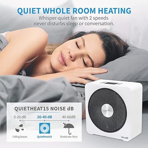 NewAir, Quietheat15, 1500 Watt Portable Ceramic Space Heater