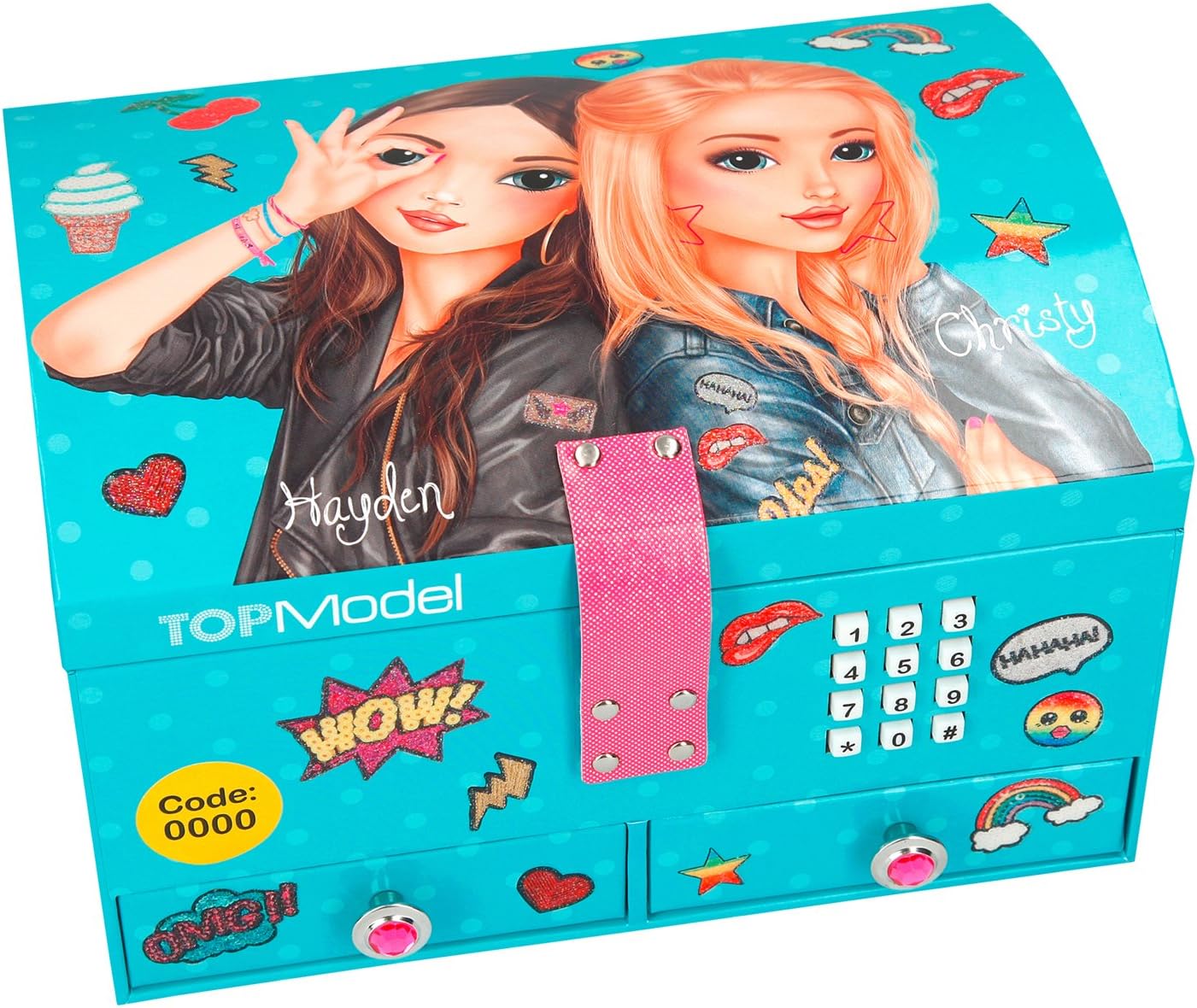 Top Model 008765-A - Joyero grande con código y música: Amazon.es: Bebé