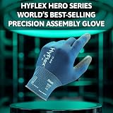 Ansell HyFlex 11-618 Mechanics Gloves Abrasion-Resistant PU Coated 12 Pairs M view 5