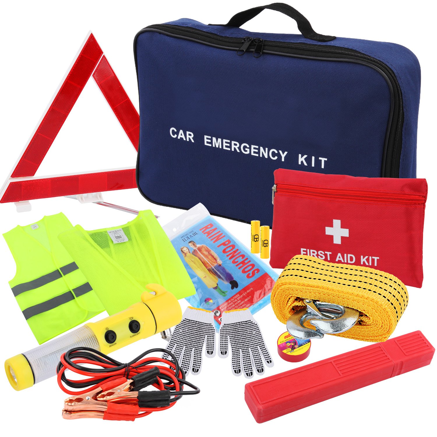 Discoball Car Driving Safety Emergency Kit EU Vehicle Repair Essentials