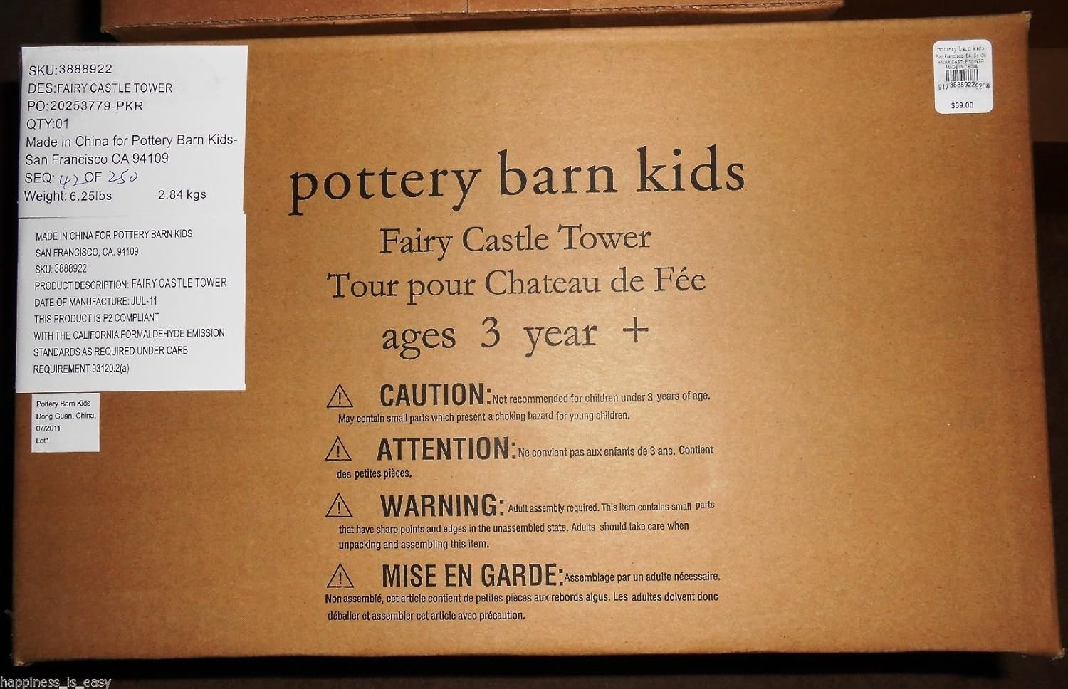 Buy Details About Pottery Barn Kids Girls Fairy Princess Castle