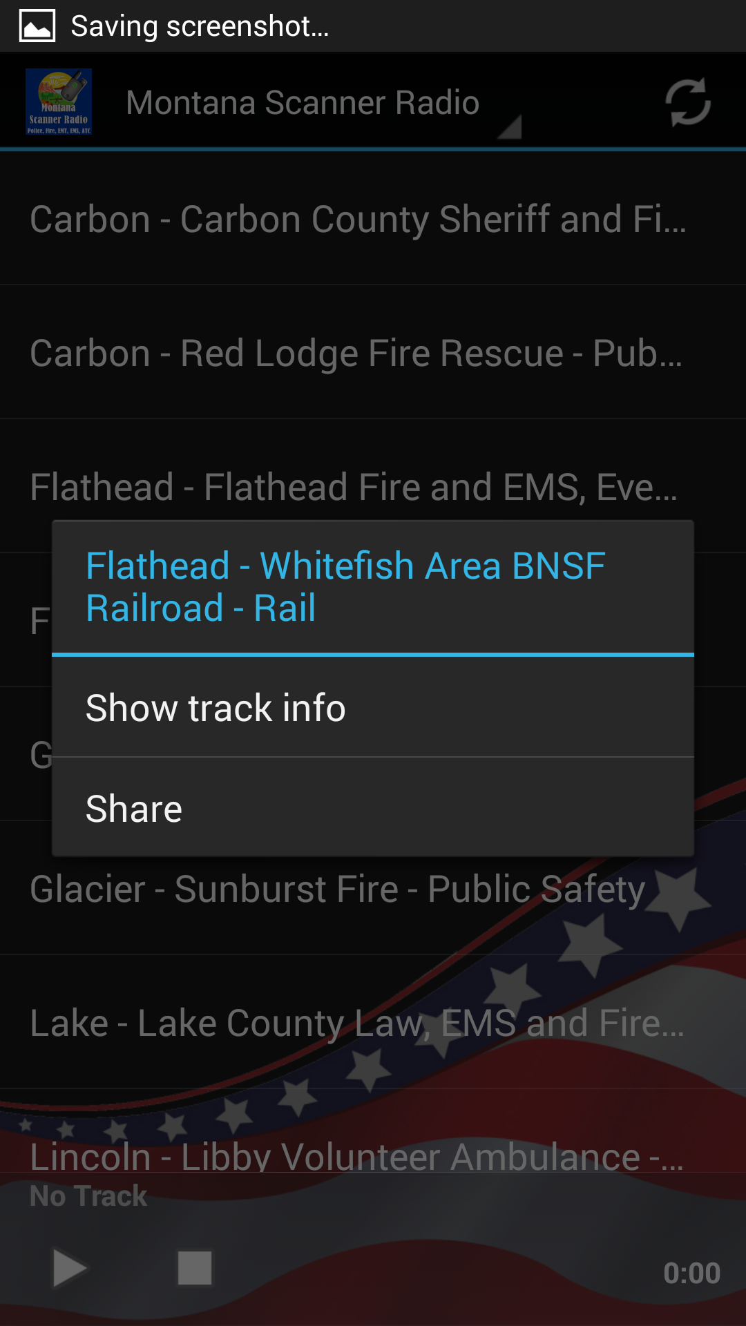 Montana Scanner Radio - Police, Fire, EMT, EMS, ATC - Thumbnail 4