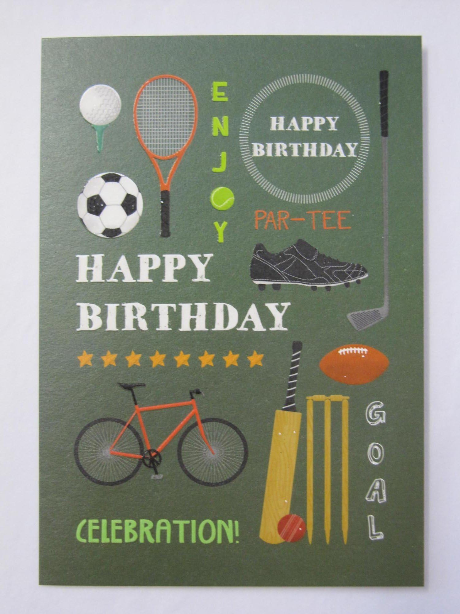 Modern Birthday Card Birthday - 7 x 5 inches - Piccadilly Greetings