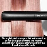 ghd Platinum+ Hair Straightener & Professional Styler Black UK Plug view 4