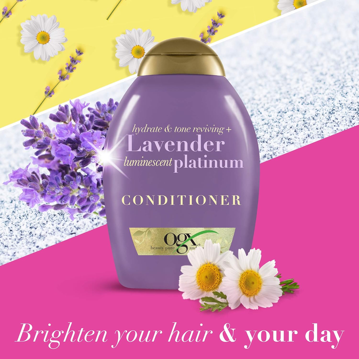 Ogx Hydrate And Tone Reviving Lavender Luminescent Platinum