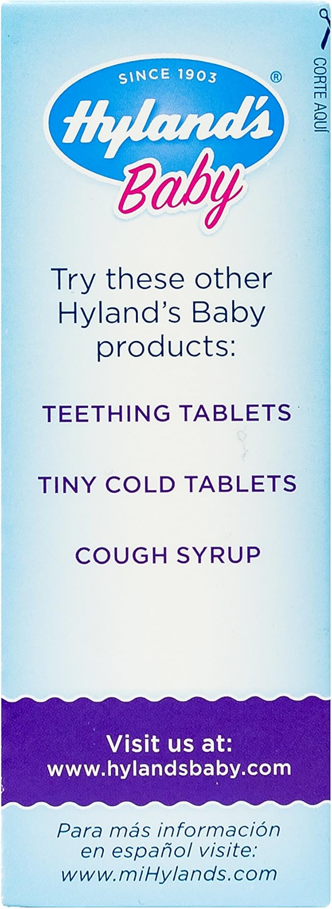 hyland's baby en espanol