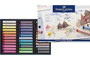 Faber-Castell Soft Dry Pastel Chalk Long Goldfaber 36 Colors