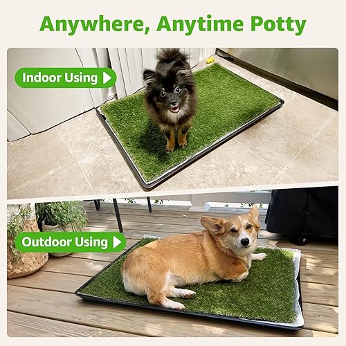 Dog Grass Large Potty Patch, Dog Litter Boxes Artificial Grass
