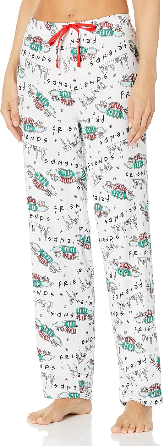 Warner Bros. Women's Lounge Pant with Drawstring Pajama Bottom, Tv
