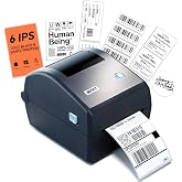 iDPRT iD880 4x6 Thermal Label Printer, 6 IPS USB, Shipping Label Printer | Ideal for Small Business &amp; E-Commerce, Shipping Packages, USPS/UPS/FedEx, Amazon/Shopify, Windows/macOS/Linux
