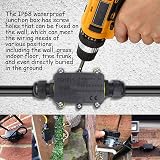Elezenioc IP68 Waterproof Junction Box 2-Way 5-15mm Cable Glands view 7
