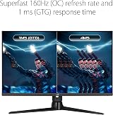 ASUS ROG Strix XG32UQ 32 inch 4K 160 Hz G-SYNC FreeSync Pro HDR600 view 3