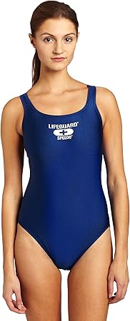 Amazon Co Jp Speedo Womens Xtra Lifeライクラライフガードsuperpro水着 40 ブルー スポーツ アウトドア