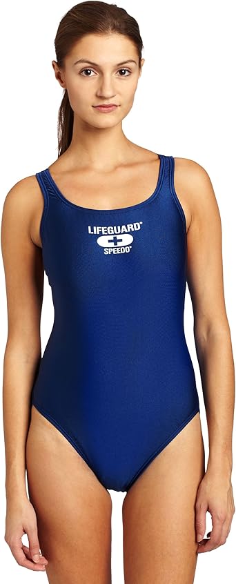 navy blue lifeguard swimsuits