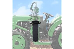 LookFox Heavy-duty Chainsaw Holder for Tractor, Fits All Chainsaw Sizes, 13lb-Side Open Door Bracket+Saw Scabbard, Portable&S