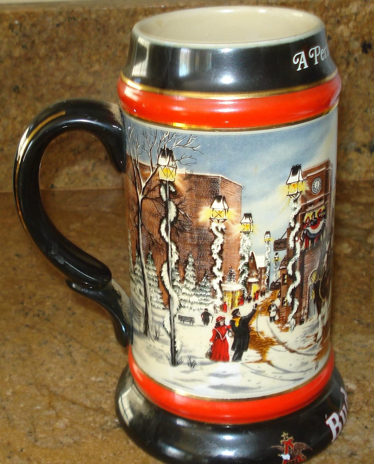 budweiser christmas mugs by year