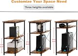 HOMIDEC L Shaped Desk 100CM Computer Desk with Reversible Shelf Office Table view 5