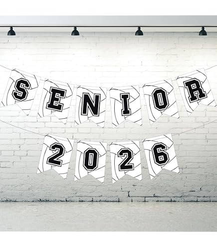Senior 2026 Schärpe – Weißer Satin Mit Grünen Glitzer-Buchstaben, 80 Cm Lang