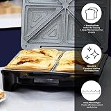 Tower 4 Slice Deep Fill Sandwich Maker 1600W Cerastone Coating T27021 view 5