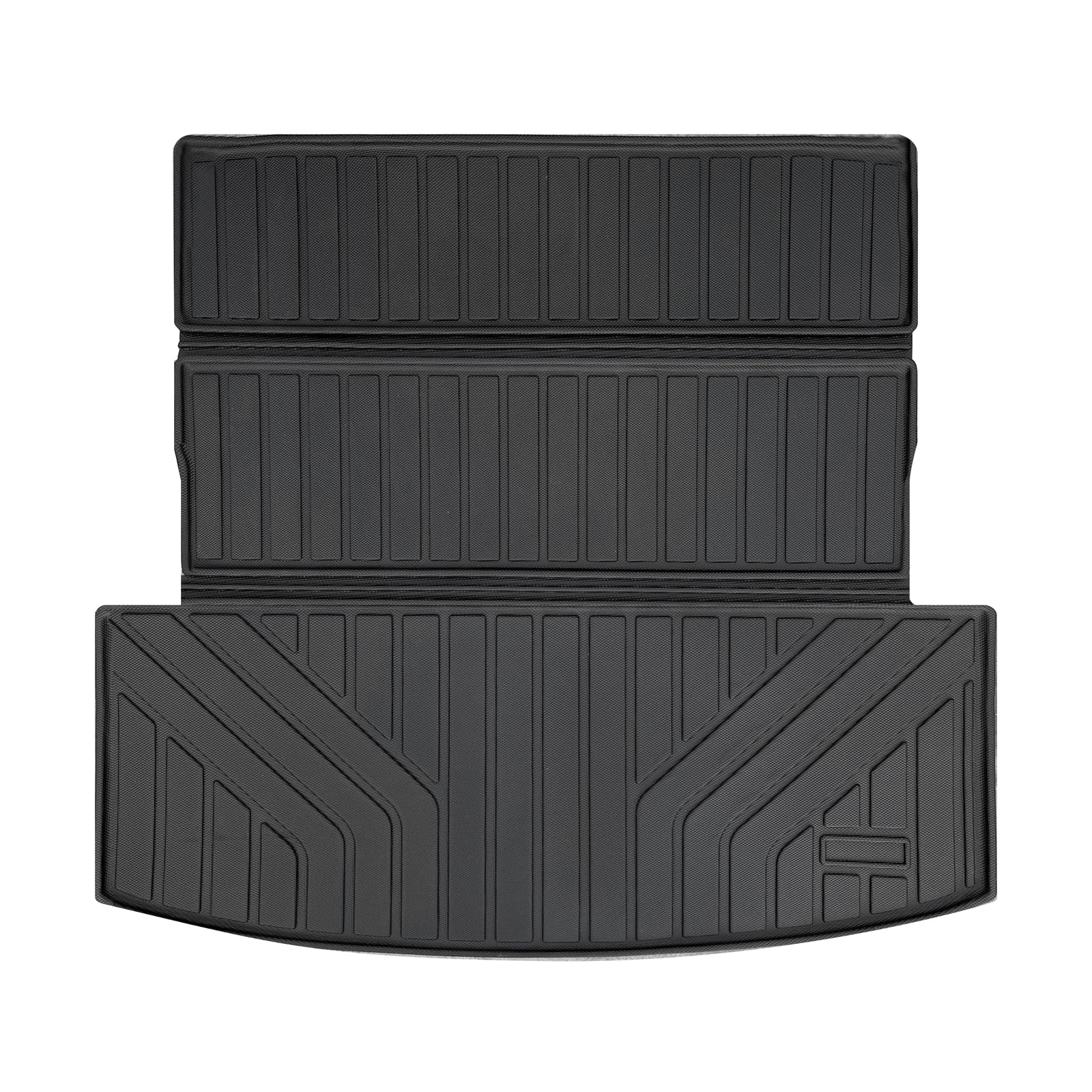 Photo 1 of Cartist Cargo Liner Fits for Ford Explorer 6&7 Passenger 2020-2025 Accessories All Weather Rear Trunk Liner for Ford Explorer Cargo Mat Heavy Duty (Backrest Mats+Trunk Mat)